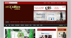 Desktop Screenshot of nigeriapoliticsonline.com